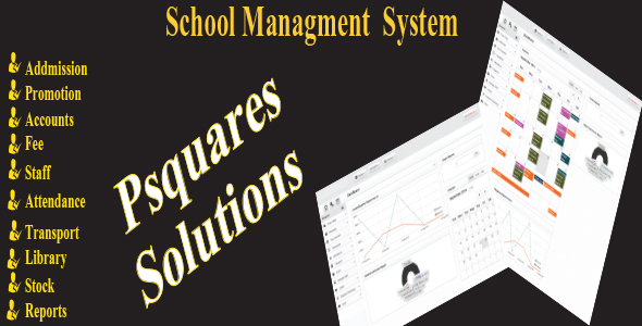 Psquares school management system - CodeCanyon Item for Sale