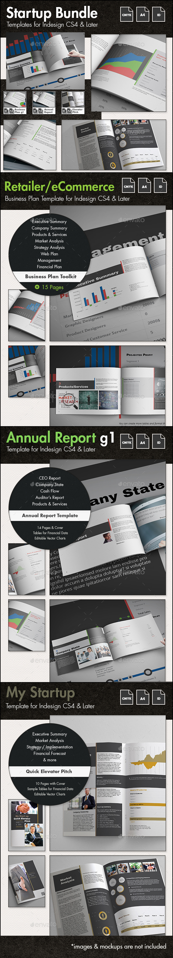 My Startup Business Templates Bundle - Corporate Brochures