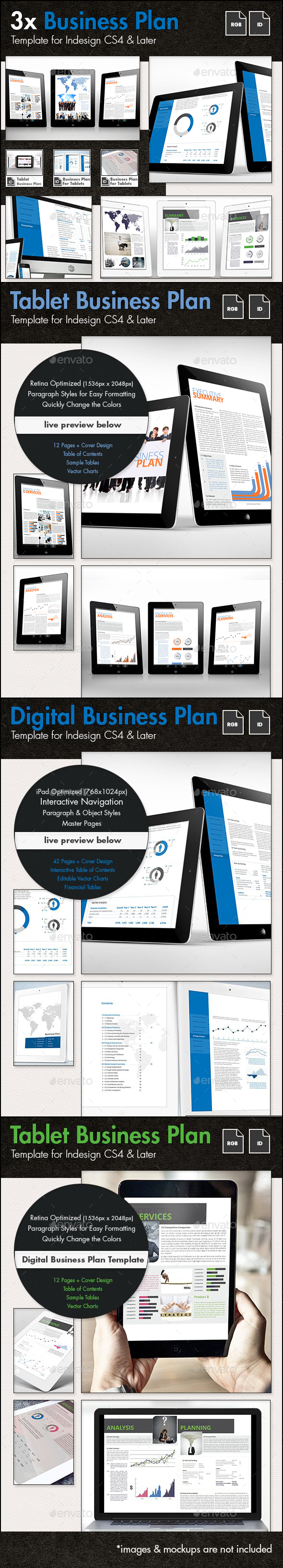 Business Plan for Tablets - The Bundle - Digital Books ePublishing