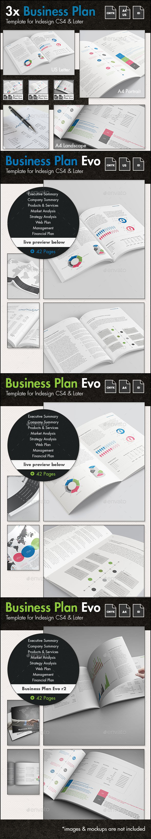 Business Plan Evolved - The Template Bundle - Corporate Brochures
