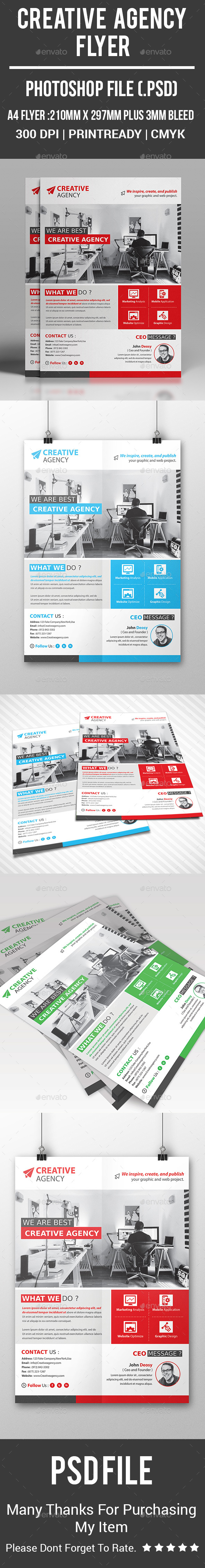 Creative Agency Flyer - Corporate Flyers