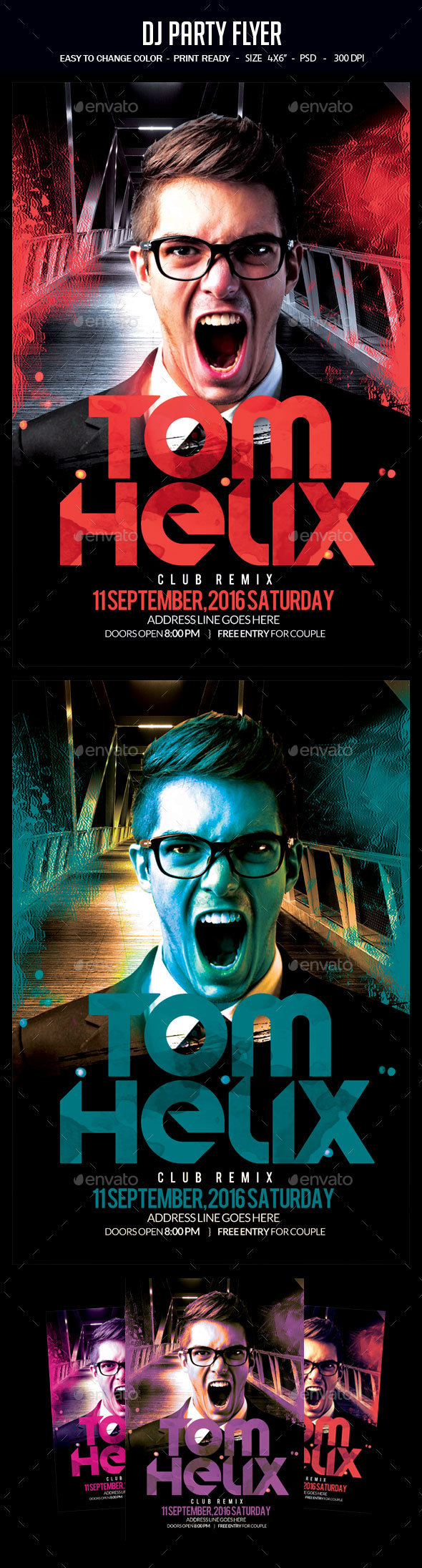 DJ Party Flyer - Clubs & Parties Events