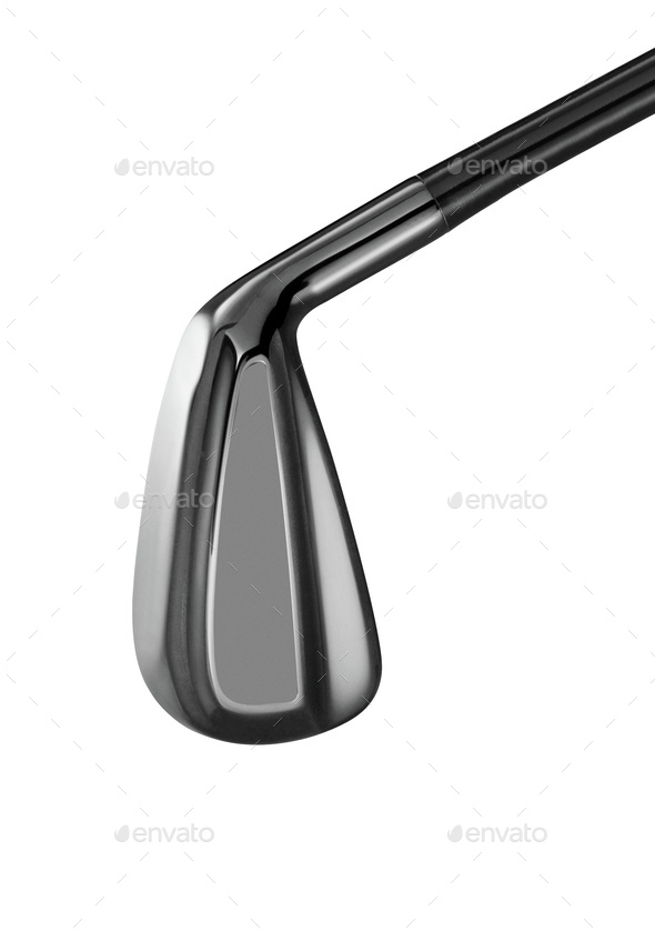 Golf club on white background - Stock Photo - Images
