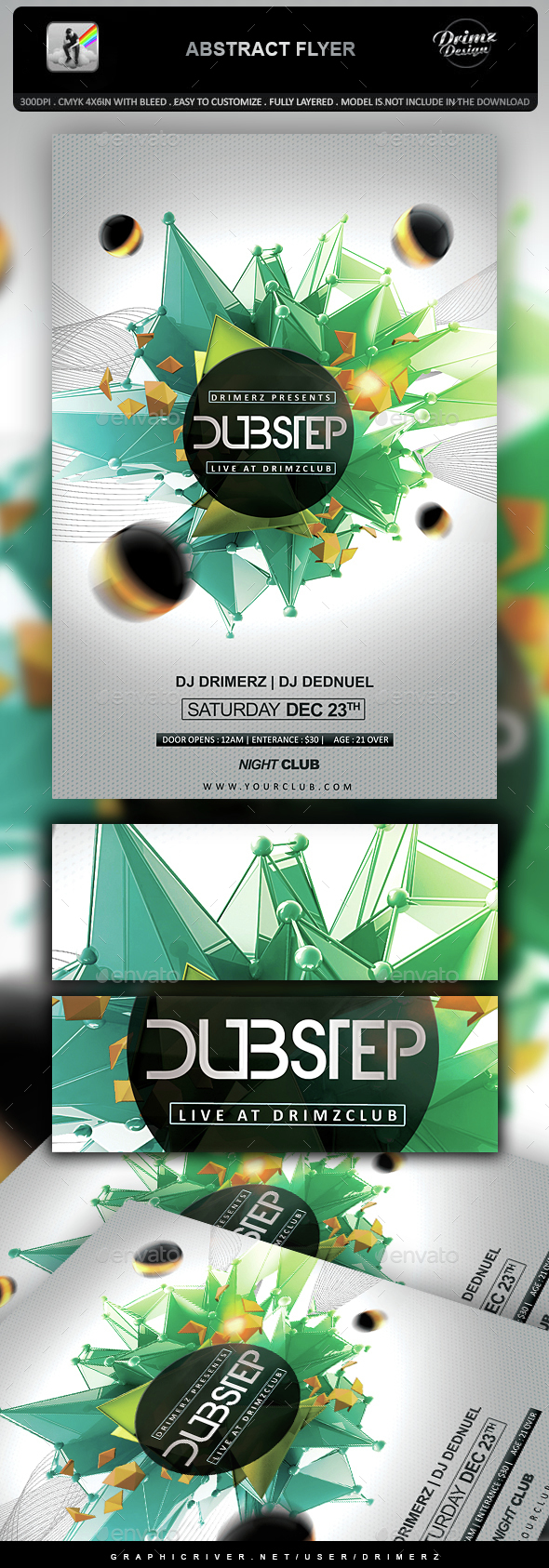 Abstract Flyer - Events Flyers