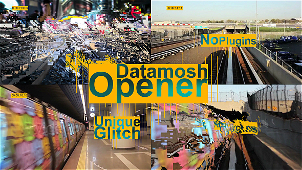 Datamosh Opener - VideoHive 14877733
