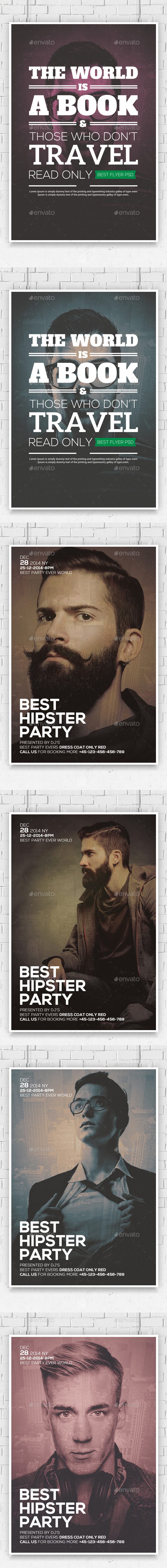 Vintage Church Flyers Bundle - Church Flyers