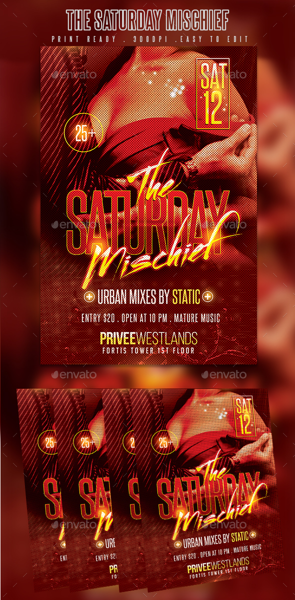 Saturday Mischief - Clubs & Parties Events