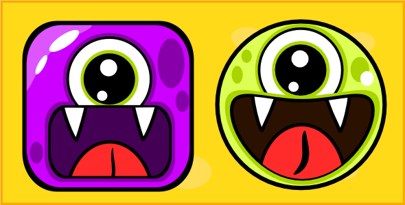Cute Monsters tic - CodeCanyon 14951869
