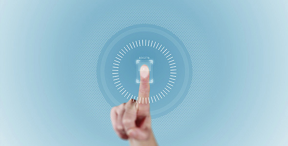 Fingerprint Tech Logo ID