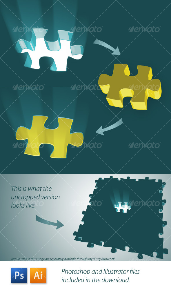 Missing Piece - Business Illustrations