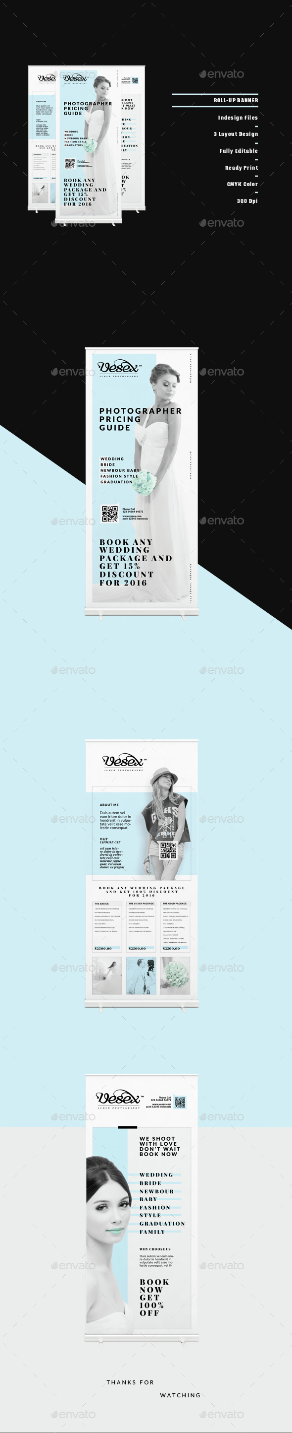 Roll up Banner - Signage Print Templates