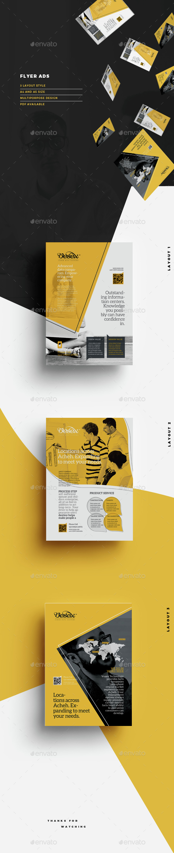 Flyer Template - Corporate Flyers