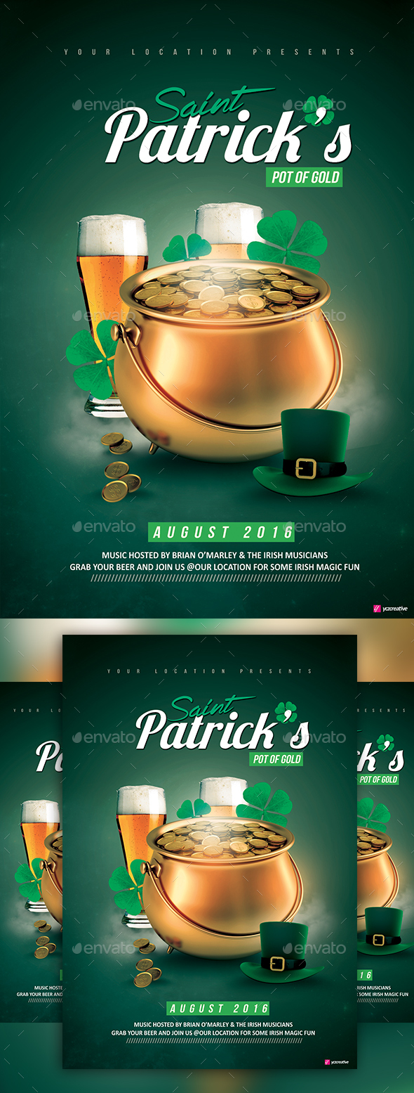 Saint Patrick's Pot of Gold - Clubs & Parties Events