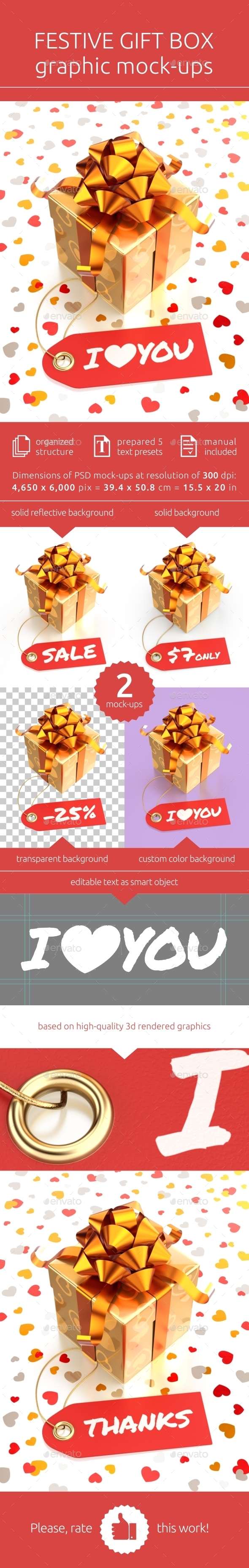 Festive Gift Box - Miscellaneous Packaging