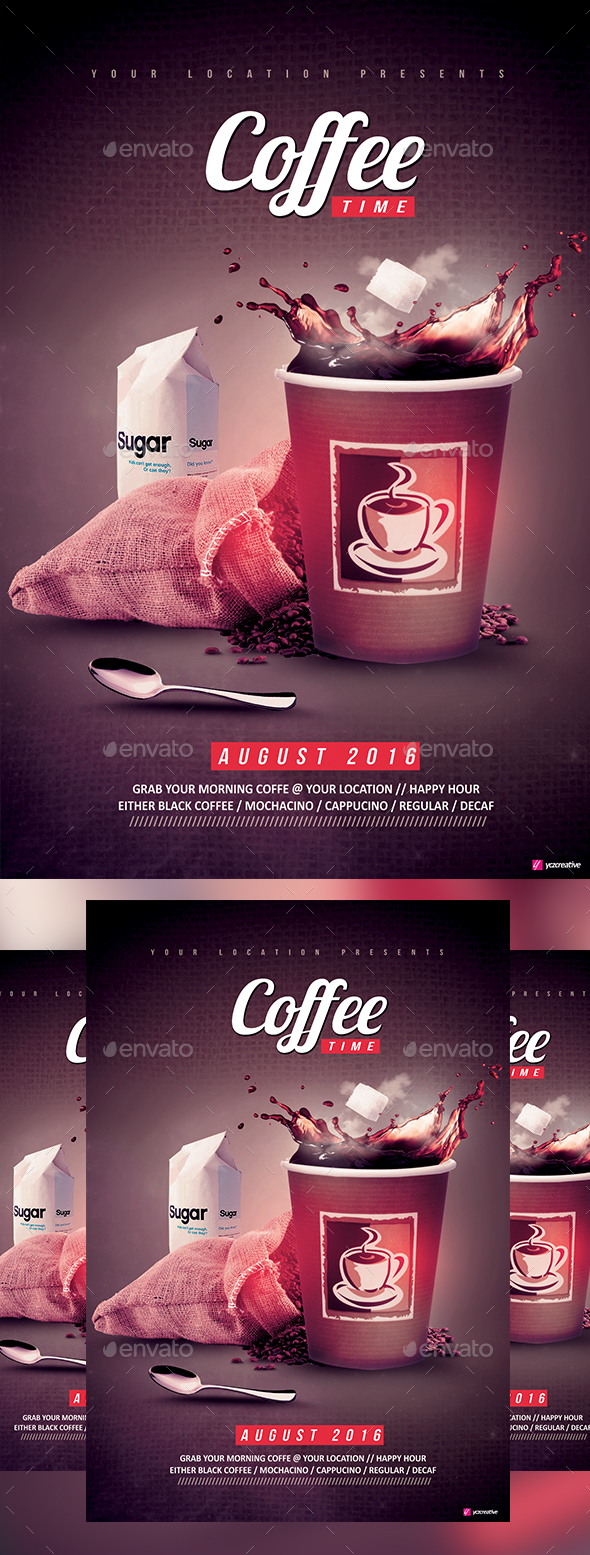 Coffee Time - Events Flyers