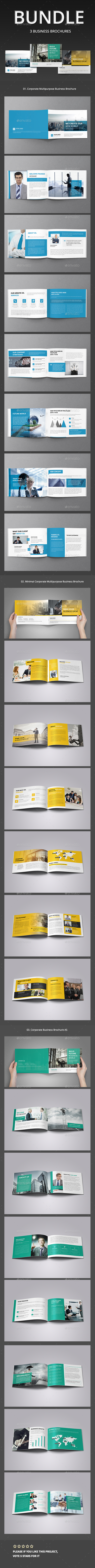 A5 Corporate Business Brochure Bundle - Corporate Brochures
