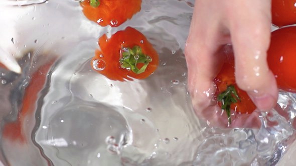 Tomatoes And Cucumber