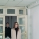 Model Looking From The Balcony And Feels The Touches Of Hands Of Her Boy - VideoHive Item for Sale