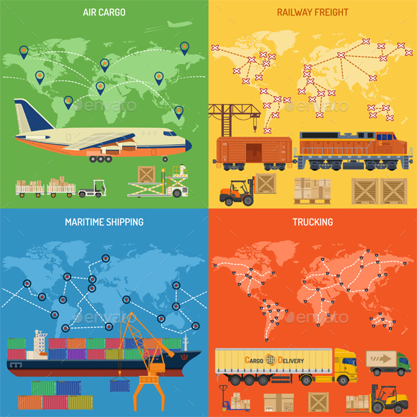Trucking Industry Banners - Industries Business