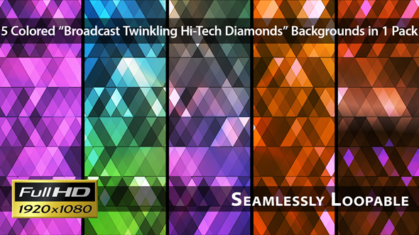 Broadcast Twinkling Hi-Tech Diamonds - Pack 02 alt