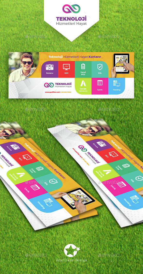 Technology Cover Templates - Facebook Timeline Covers Social Media