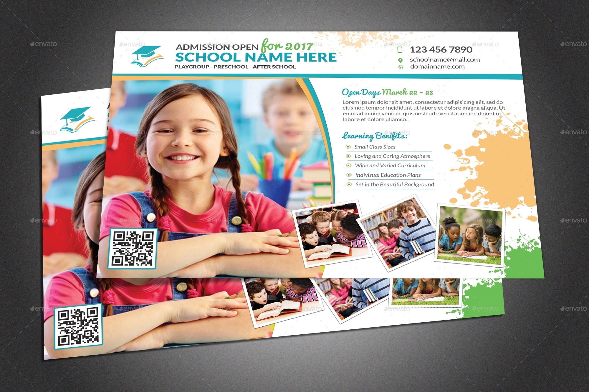 School Flyer, Print Templates GraphicRiver