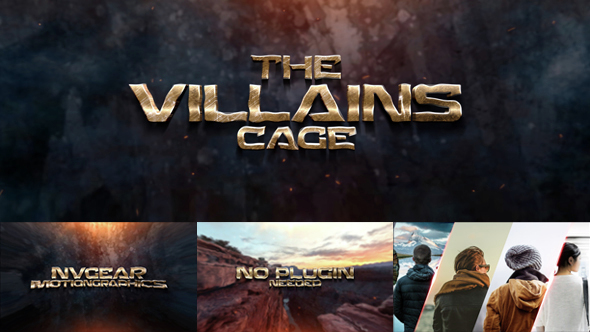The Villains Cage - VideoHive 14974664