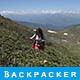 Backpacker Woman in Nature - VideoHive Item for Sale