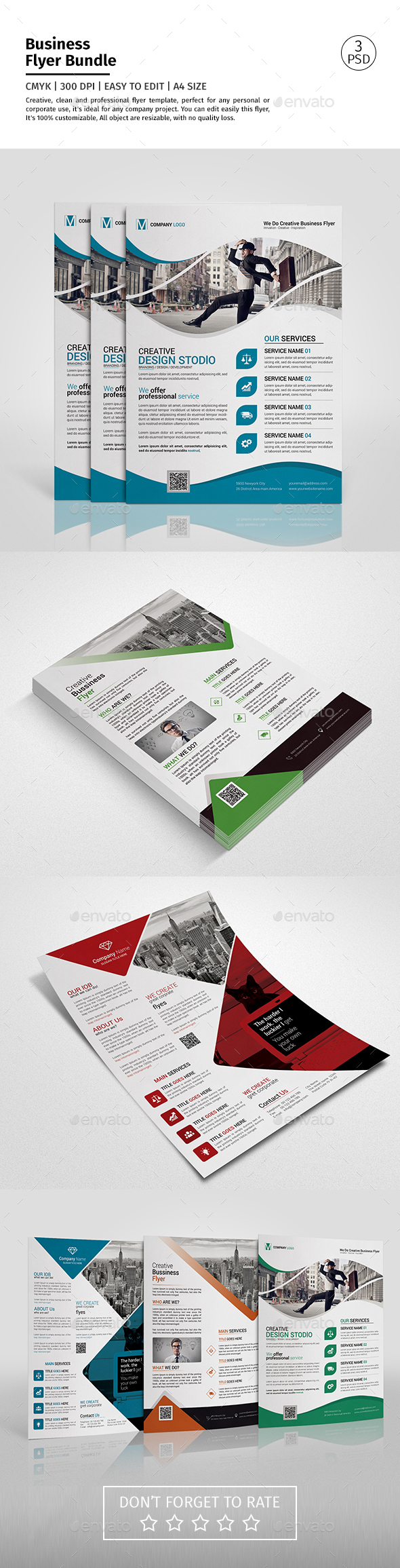 Corporate Flyer Bundle 10 - Corporate Flyers