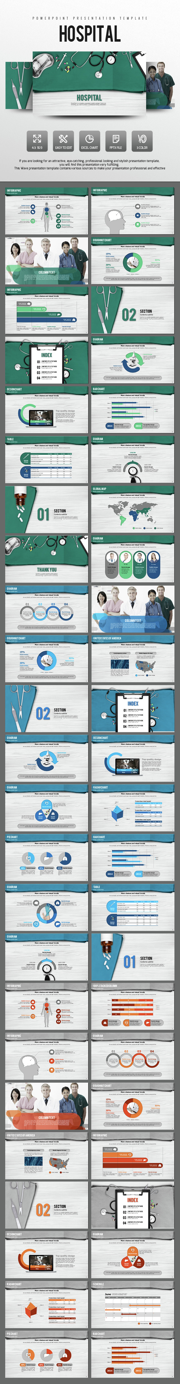 Hospital Presentation Template - PowerPoint Templates Presentation Templates