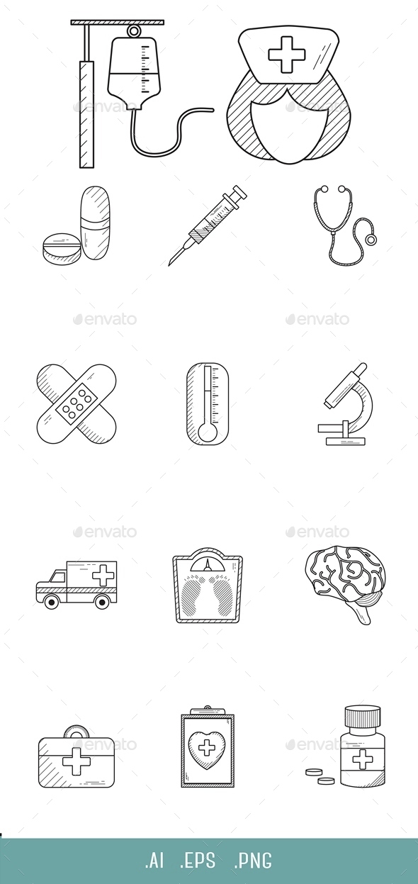 Medical Line Icon - Miscellaneous Icons