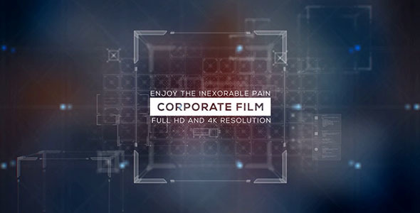 Corporate Film/ Icons and Text/ 3D Cube and Transitions/ Business and Economic Slide/ Presentation