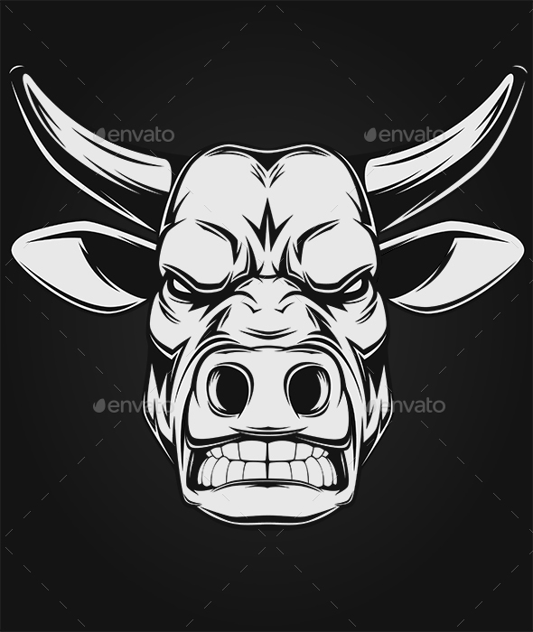 Ferocious Bull - Animals Characters