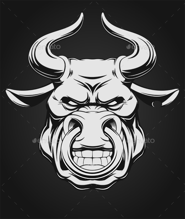 Ferocious Bull - Animals Characters