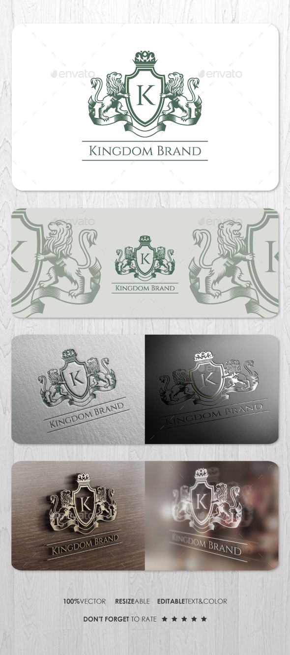 Kingdom Brand - Crests Logo Templates
