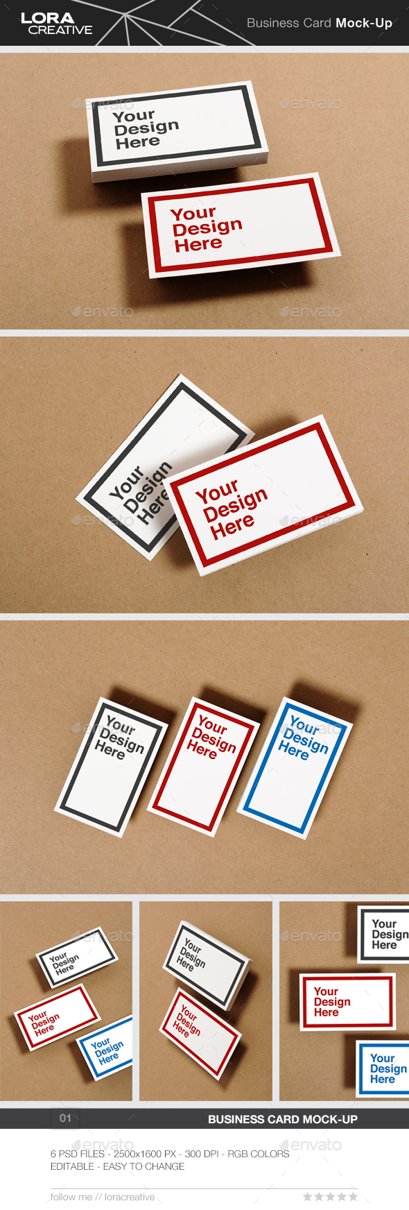 Business Card Mock-up - Business Cards Print