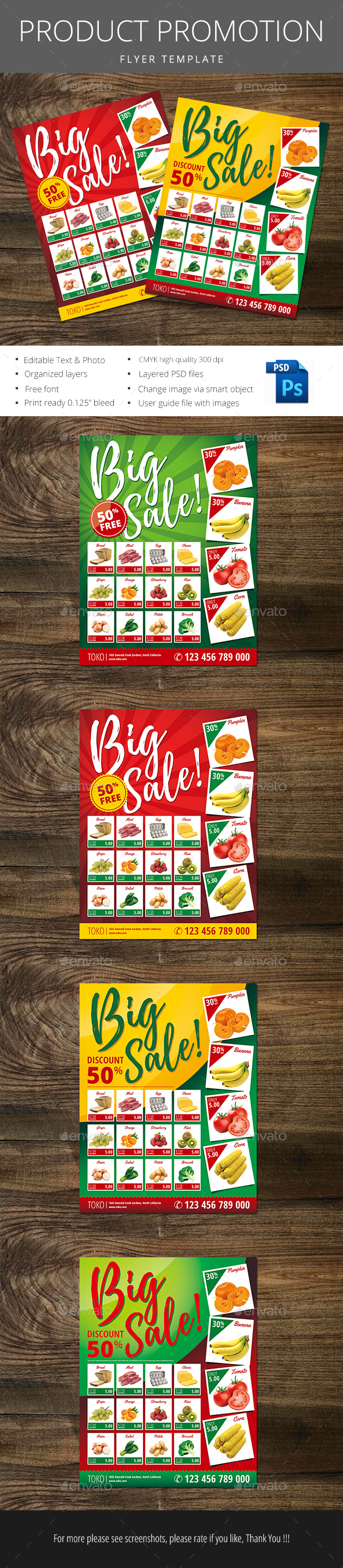 Product Promotion Flyer - Flyers Print Templates