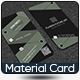 Material Design Business Card, Print Templates | GraphicRiver