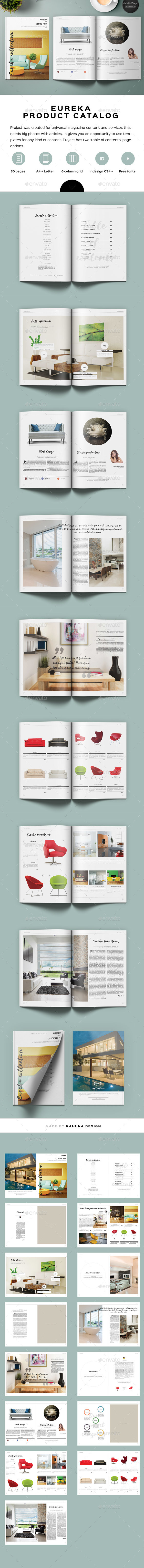 Eureka Product Catalog Design - Catalogs Brochures