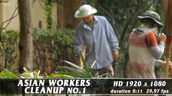 Asian Workers - Cleanup No.1