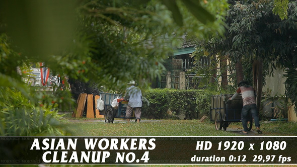 Asian Workers - Cleanup No.4