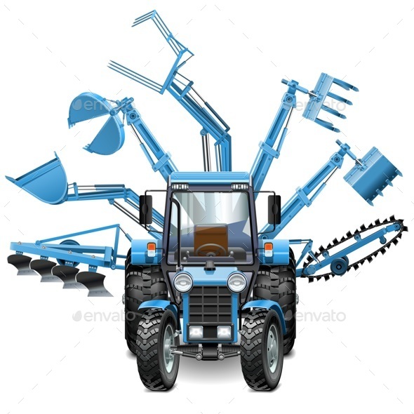 Tractor Multi Equipment - Industries Business
