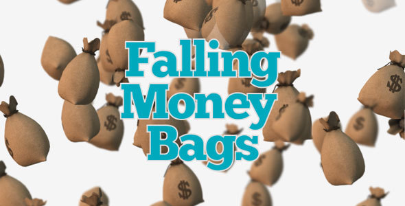 Falling Money Bags