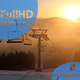 Ski Lift on the Fog and Sunset - VideoHive Item for Sale