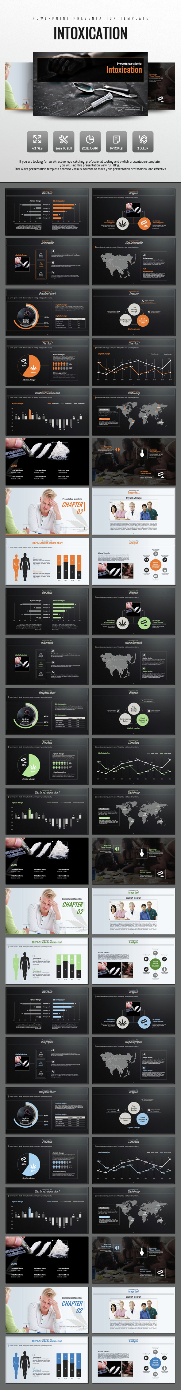Intoxication PowerPoint - PowerPoint Templates Presentation Templates
