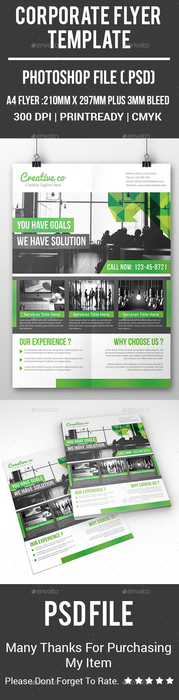 Corporate Flyer Template - Corporate Flyers