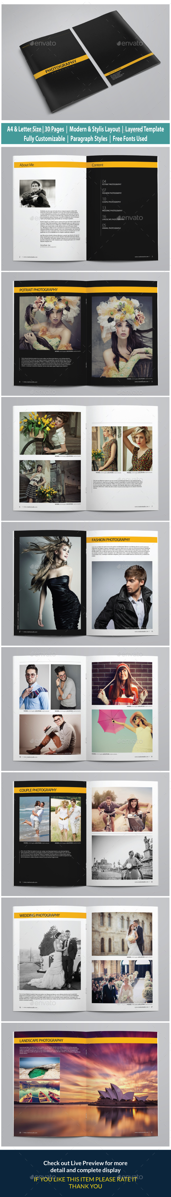 Photography Portfolio vol 1 - Portfolio Brochures