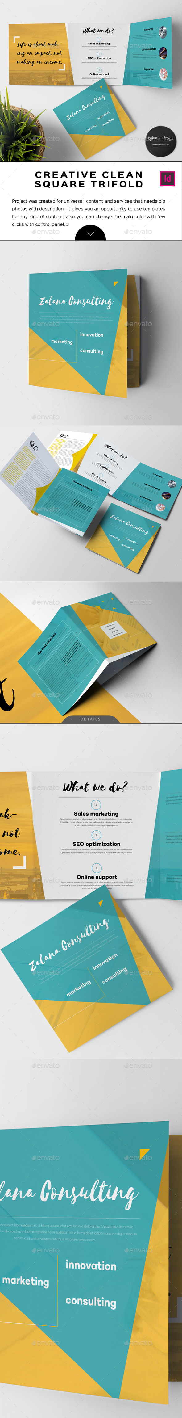 Zalana Square Brochure - Informational Brochures