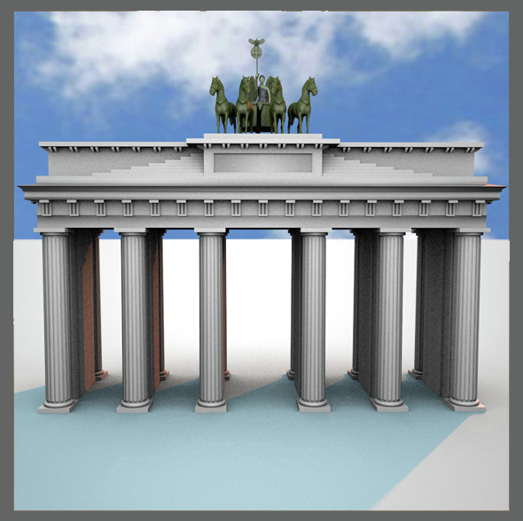 Brandenburg Gate - 3Docean 15023971