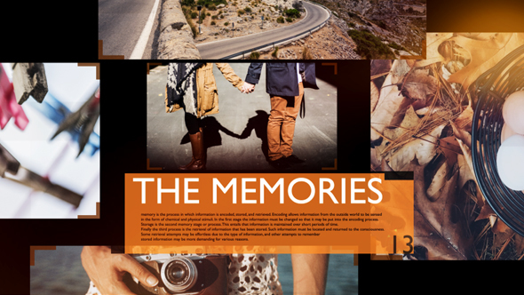 The Memories - VideoHive 14933615